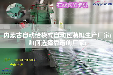 內(nèi)蒙古自動給袋式自動包裝機(jī)生產(chǎn)廠家(如何選擇靠譜的廠家)