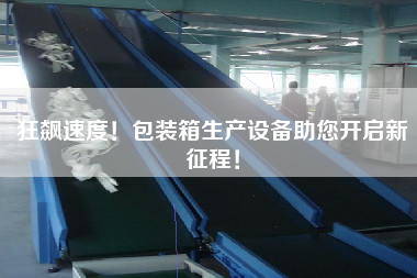狂飆速度！包裝箱生產(chǎn)設備助您開啟新征程！