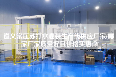遵義常壓蘇打水灌裝生產(chǎn)線供應廠家(哪家廠家質(zhì)量好且價格實惠)？