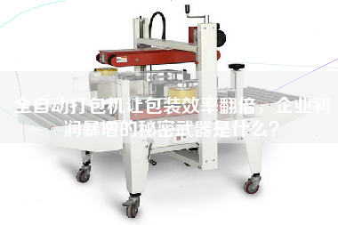 全自動(dòng)打包機(jī)讓包裝效率翻倍，企業(yè)利潤(rùn)暴增的秘密武器是什么？